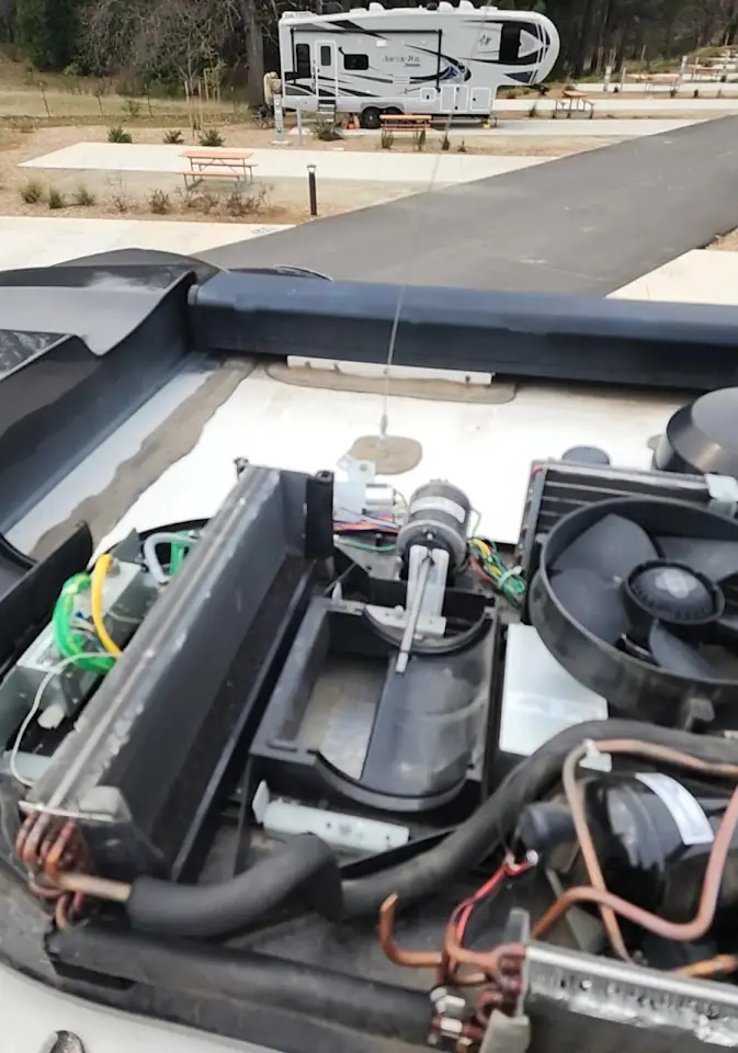 Unplug RV, RV inspection in West Sacramento