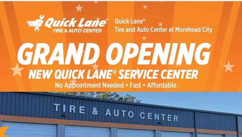 Quick Lane Tire & Auto Center of Morehead City, RV inspection in Morehead City